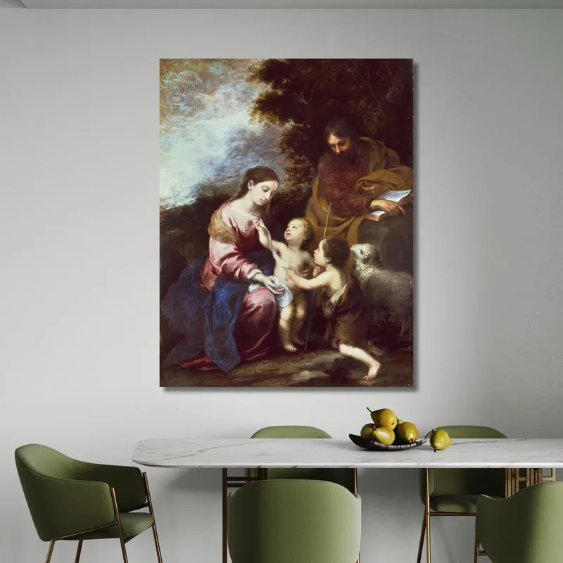 Die Heilige Familie Mit Dem Jesuskind Bartolomé Estebán Murillo