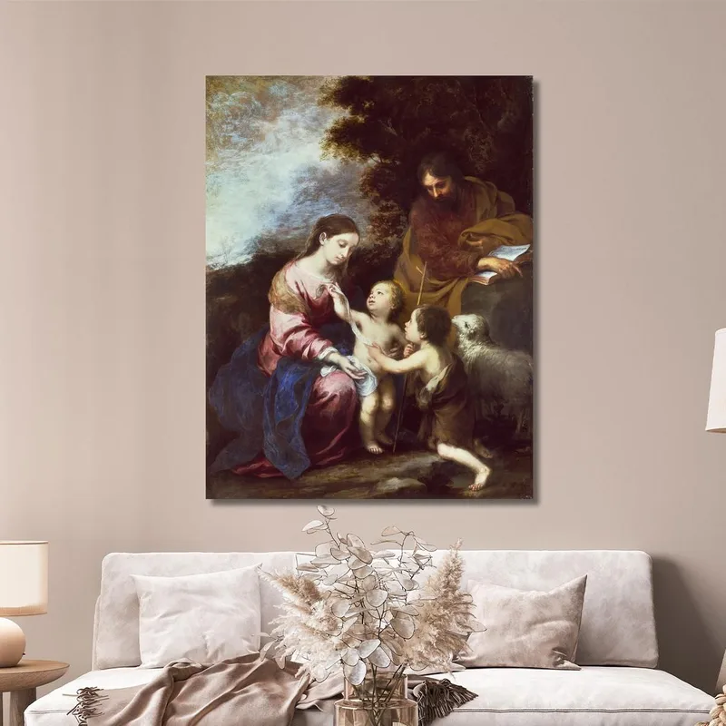 Die Heilige Familie Mit Dem Jesuskind Bartolomé Estebán Murillo