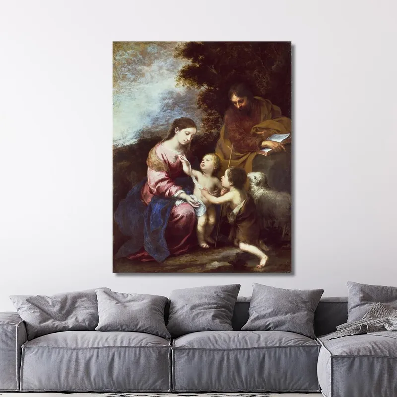 Die Heilige Familie Mit Dem Jesuskind Bartolomé Estebán Murillo
