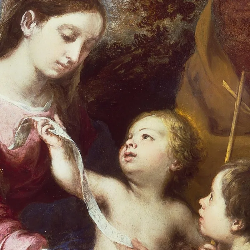 Die Heilige Familie Mit Dem Jesuskind Bartolomé Estebán Murillo