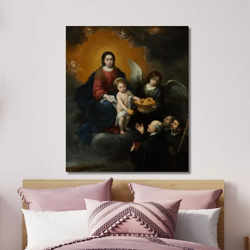 El Niño Jesús Repartiendo Pan A Los Peregrinos Bartolomé Estebán Murillo