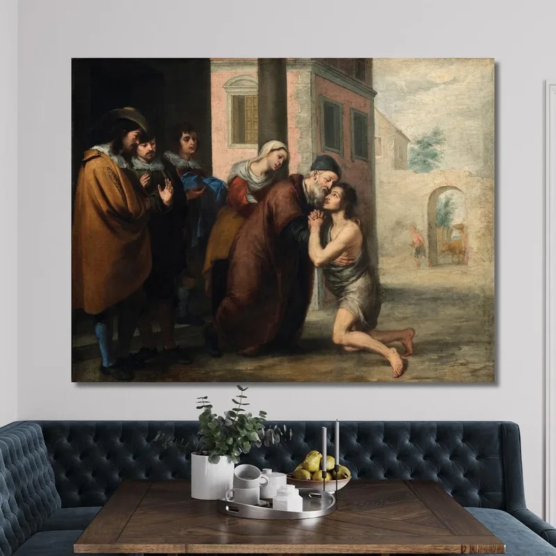 Die Rückkehr Des Verlorenen Sohnes Bartolomé Estebán Murillo