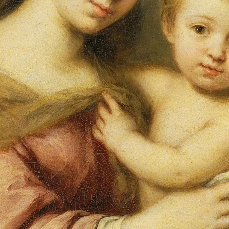 Die Jungfrau Und Das Kind Bartolomé Estebán Murillo