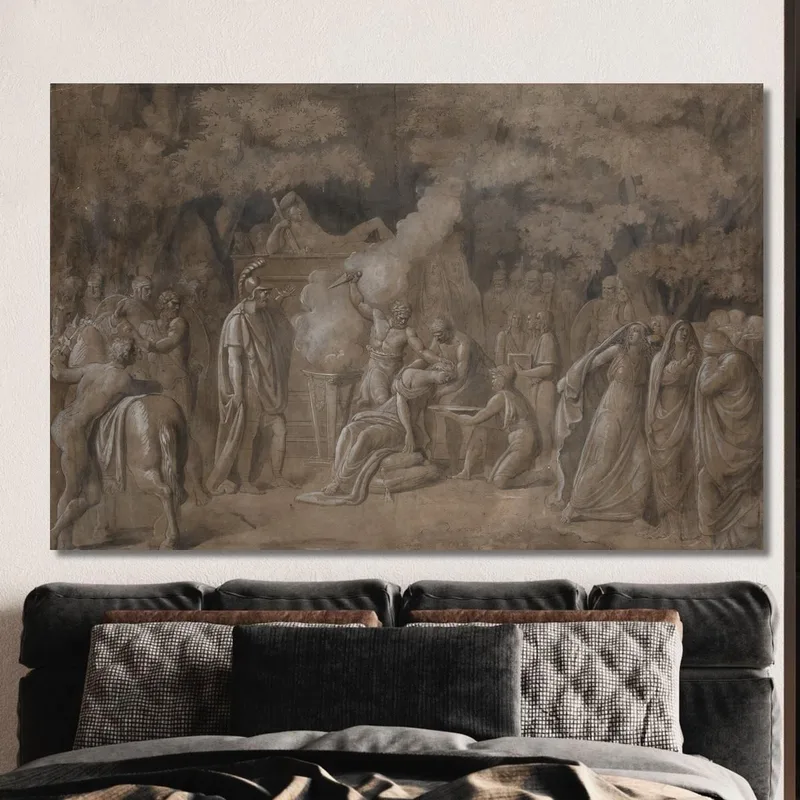 Morte Di Ifigenia Benjamin West