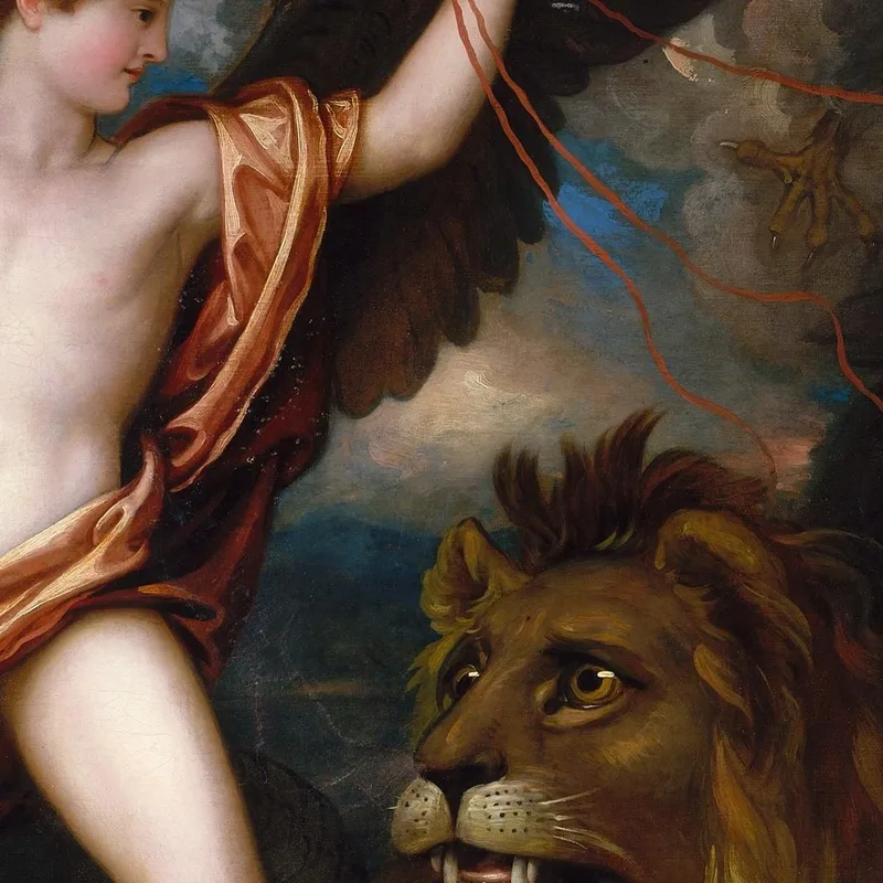Omnia Vincit Amor O El Poder Del Amor En Los Tres Elementos Benjamin West