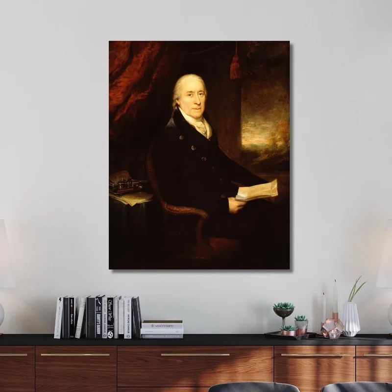 Porträt Eines Mannes Benjamin West