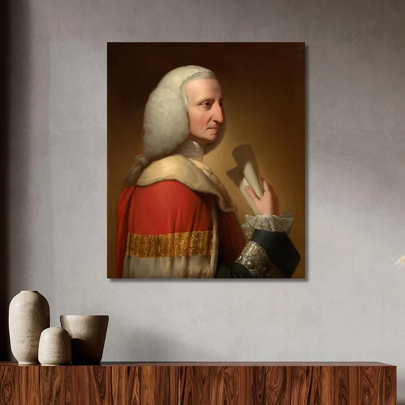 Ritratto Di George Primo Lord Lyttelton Benjamin West