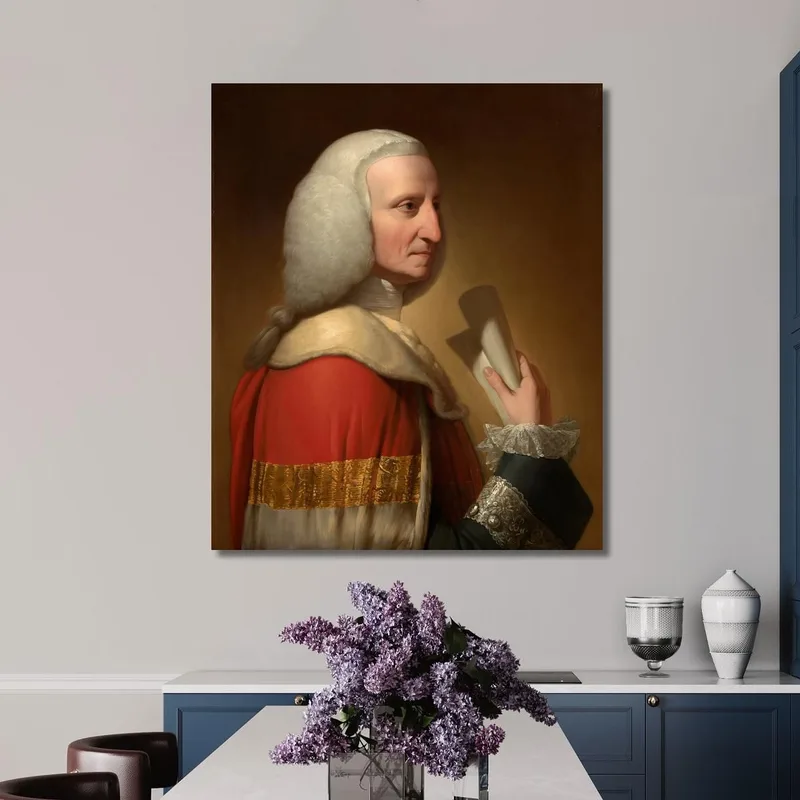 Ritratto Di George Primo Lord Lyttelton Benjamin West