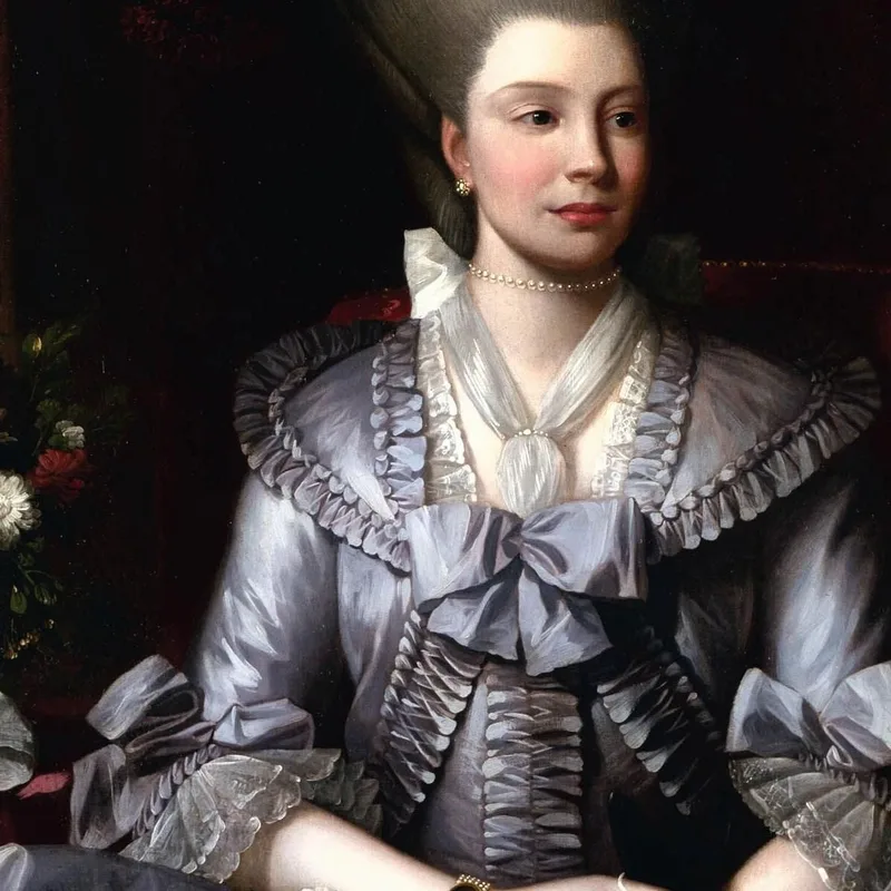Porträt Von Königin Charlotte Benjamin West