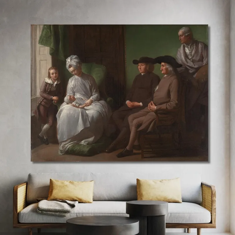 L'Artista E La Sua Famiglia Benjamin West