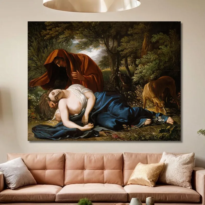La Morte Di Procri Benjamin West quadro stampa su tela