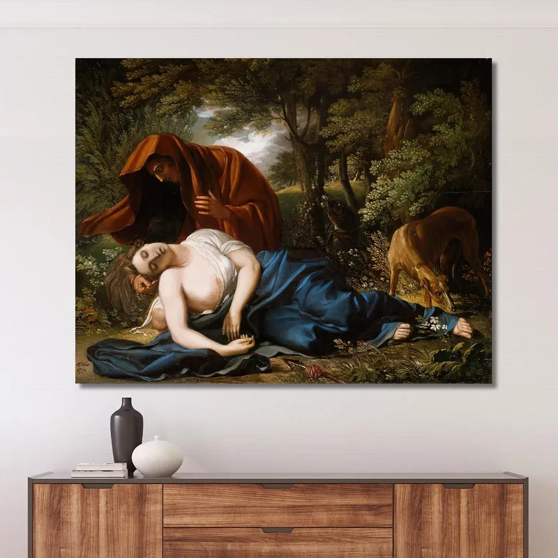 La Morte Di Procri Benjamin West quadro stampa su tela