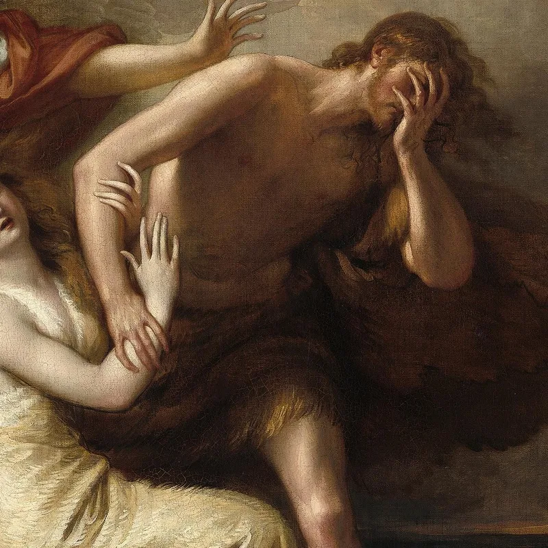 La Cacciata Di Adamo Ed Eva Dal Paradiso Benjamin West quadro stampa su tela