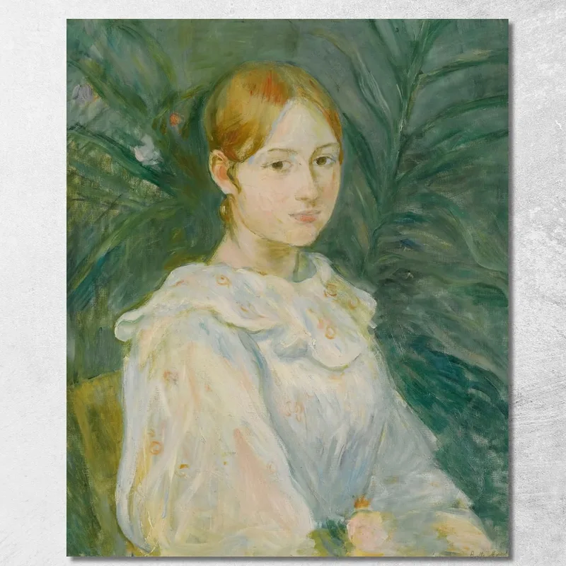 Alice Gamby En Buste Berthe Morisot drucken auf leinwand