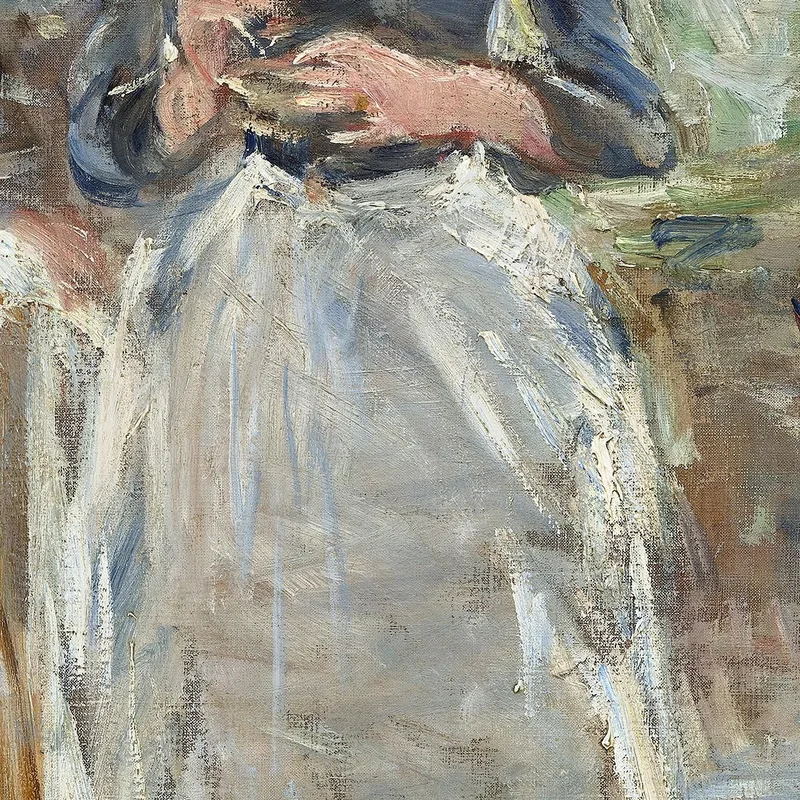 In The Dining Room Berthe Morisot