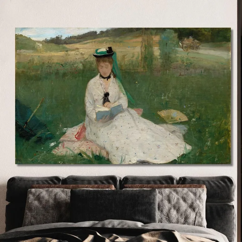 Reading Berthe Morisot