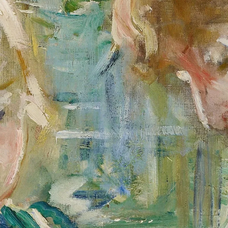 La Hija Del Artista Julie Con Su Niñera Berthe Morisot