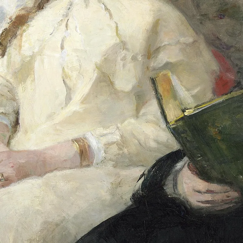 Die Mutter Und Die Schwester Der Künstlerin Berthe Morisot