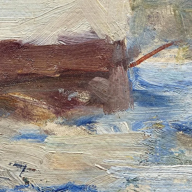 Der Hafen Von Nizza Berthe Morisot