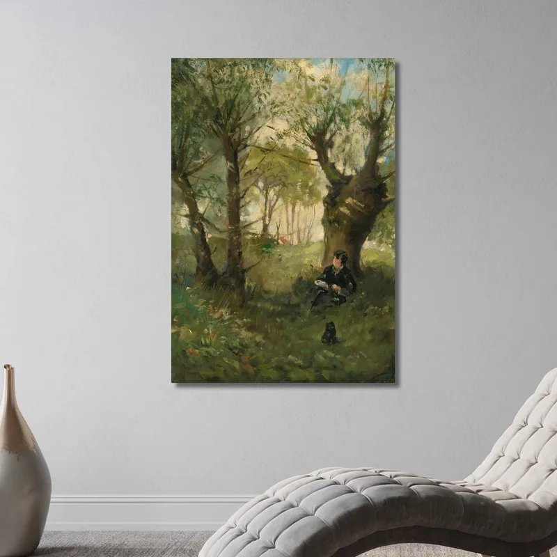 Old Path At Auvers Berthe Morisot