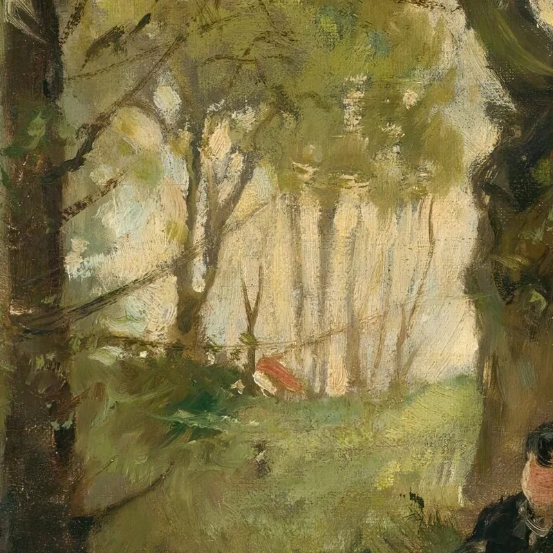Old Path At Auvers Berthe Morisot