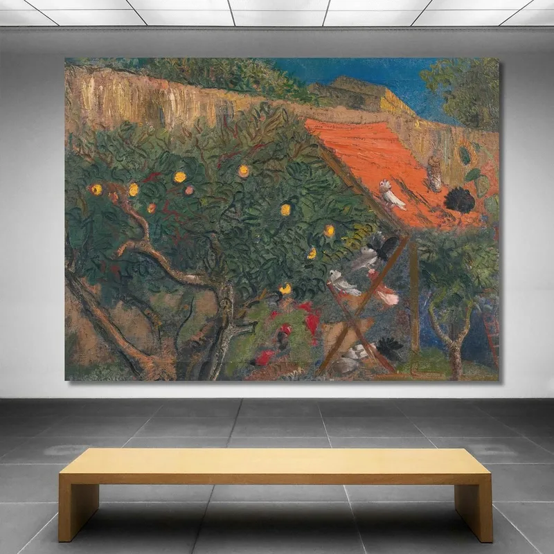In The Garden Boris Grigoriev