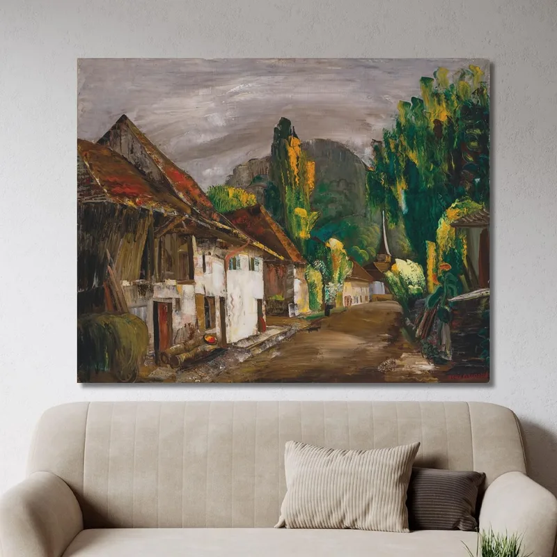 Paysage. Haute-Savoie Boris Grigoriev