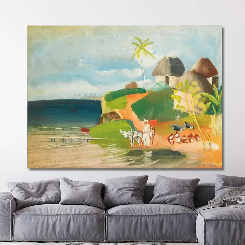 South American Landscape Boris Grigoriev