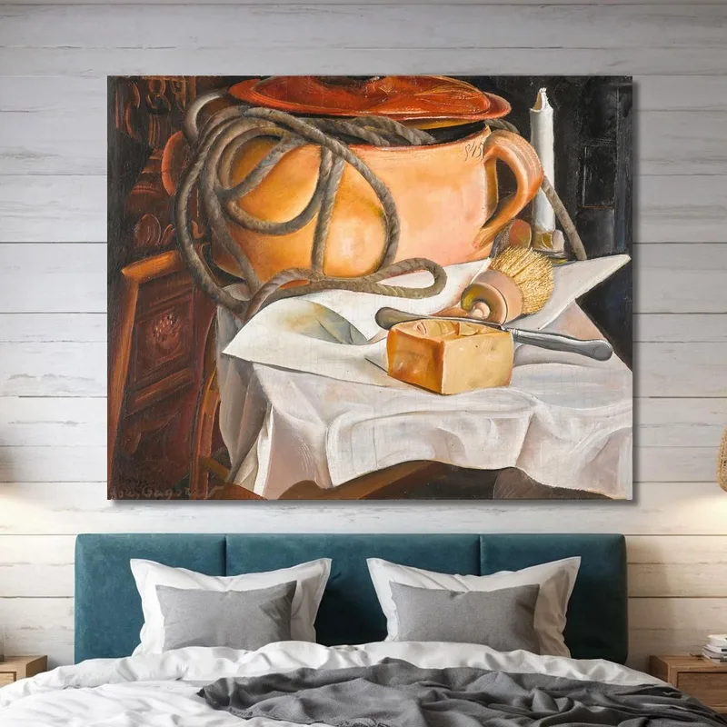 Stillleben Mit Kerze Boris Grigoriev