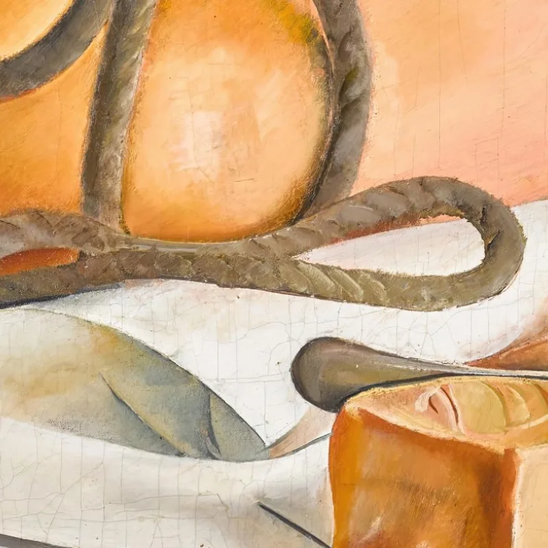 Stillleben Mit Kerze Boris Grigoriev