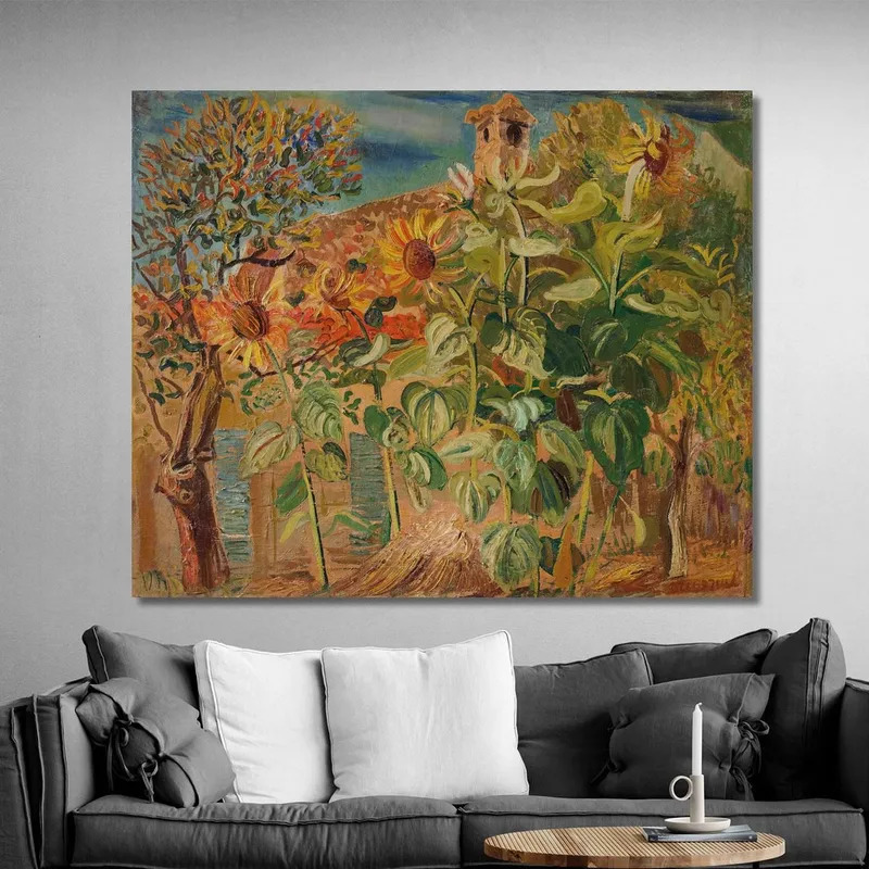 Sunflowers Boris Grigoriev