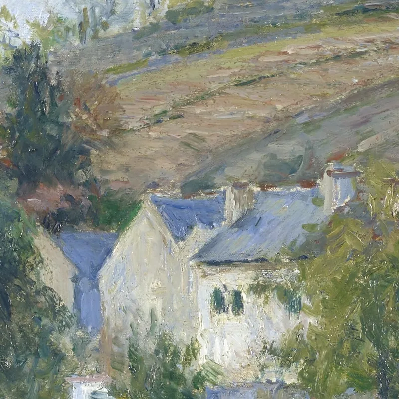 Un Angolo Dell'Ermitage Pontoise 1878 Camille Pissarro
