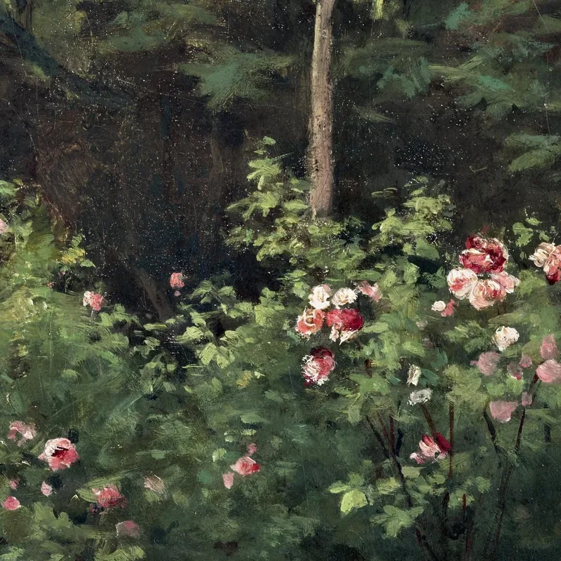 Un Giardino Di Rose 1862 Digitale Camille Pissarro