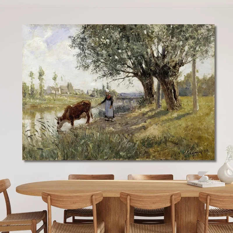 Campo Cerca De Grez-Sur-Loing Camille Pissarro