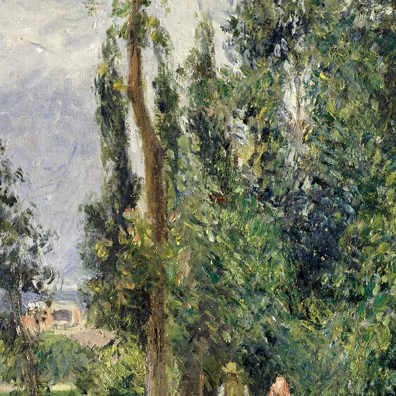 Côte Des Grouettes Near Pontoise Camille Pissarro