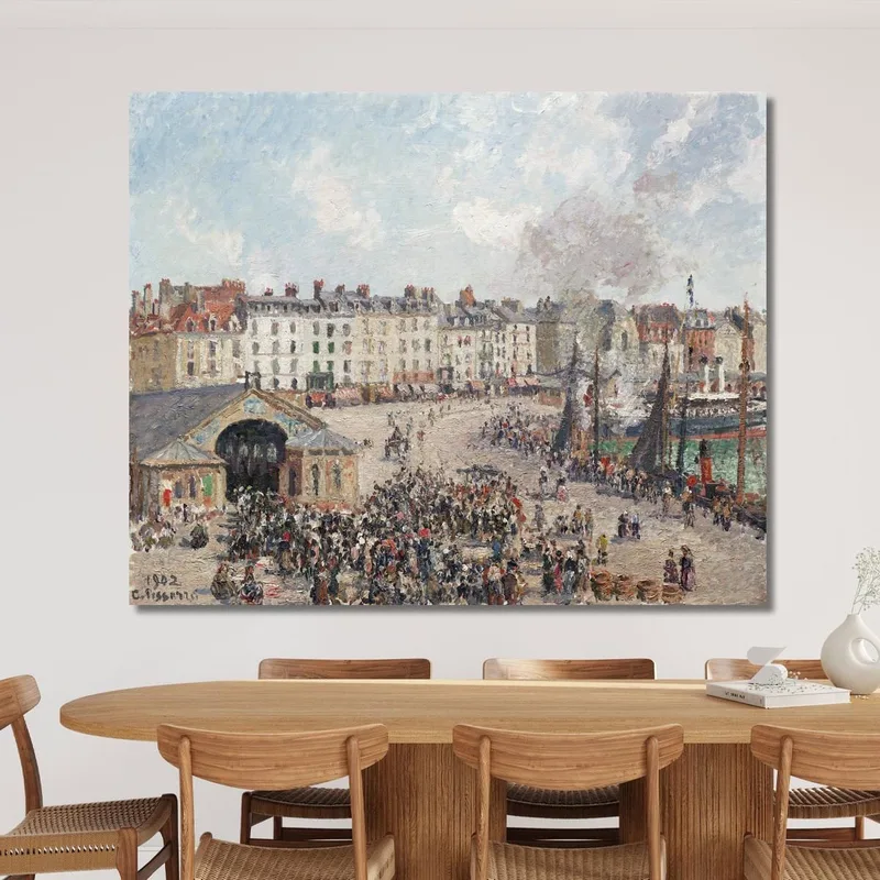 Fischmarkt 1902 Camille Pissarro