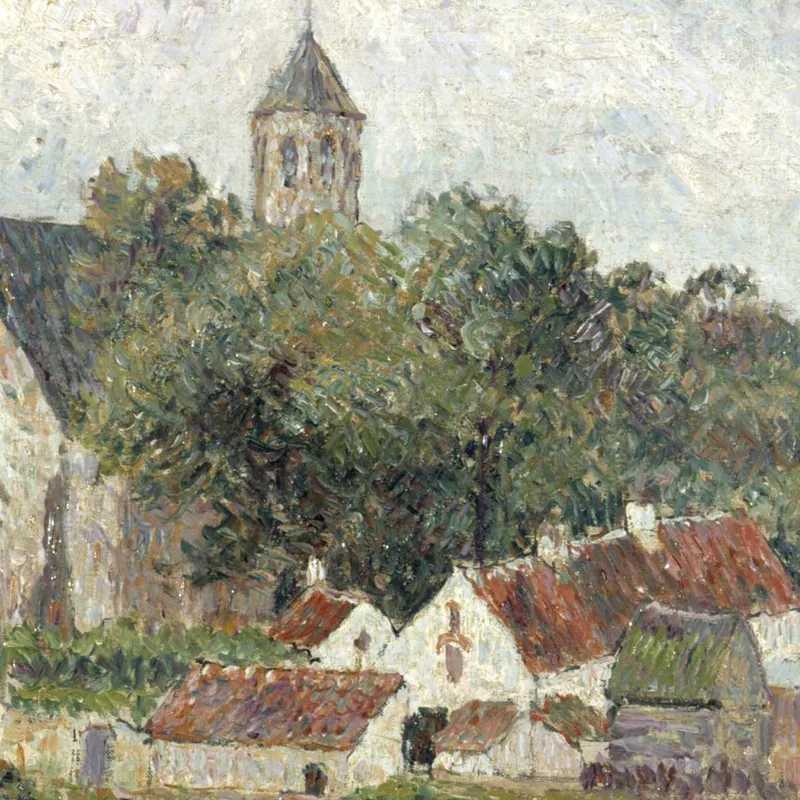 Dorf Knocke 1894 Camille Pissarro
