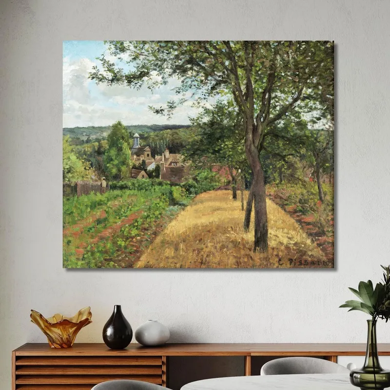 Frutteti A Louveciennes 1872 Camille Pissarro