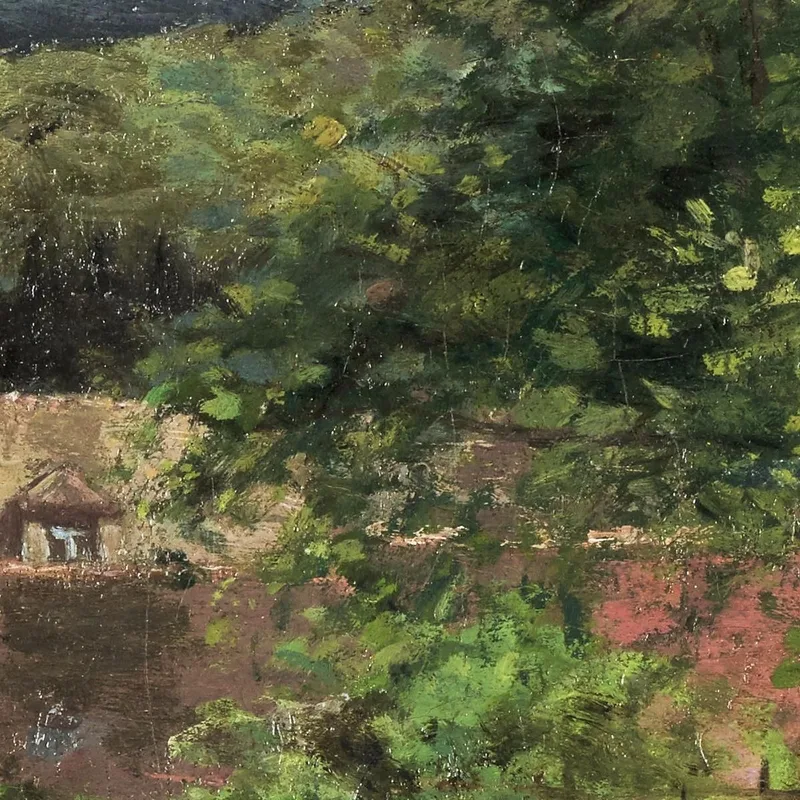 Frutteti A Louveciennes 1872 Camille Pissarro