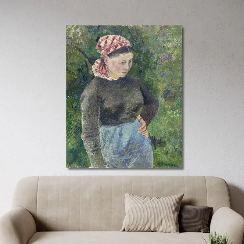 Contadina 1880 Camille Pissarro