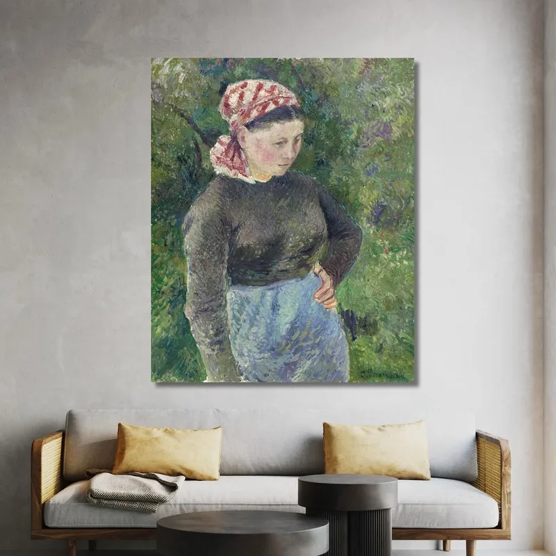 Contadina 1880 Camille Pissarro