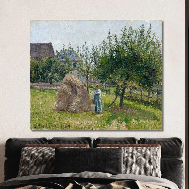Meli A Eragny, Una Mattina Soleggiata Del 1903 Camille Pissarro