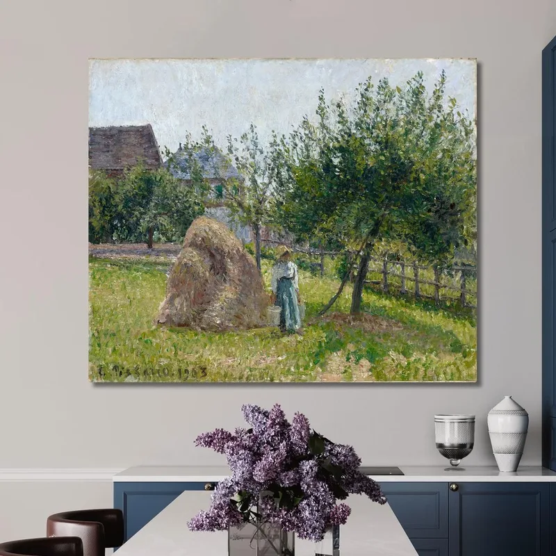 Meli A Eragny, Una Mattina Soleggiata Del 1903 Camille Pissarro