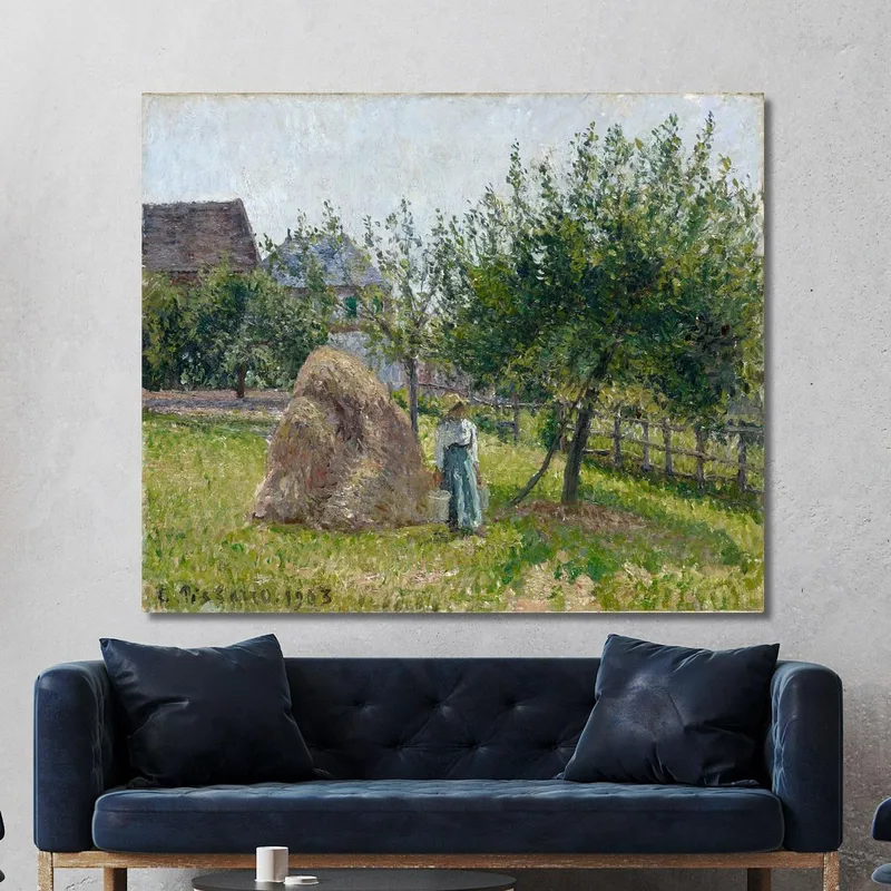 Meli A Eragny, Una Mattina Soleggiata Del 1903 Camille Pissarro