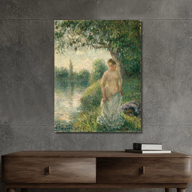 The Bather 1985 Camille Pissarro