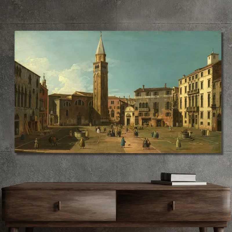 Campo Sant Angelo Venedig Canaletto