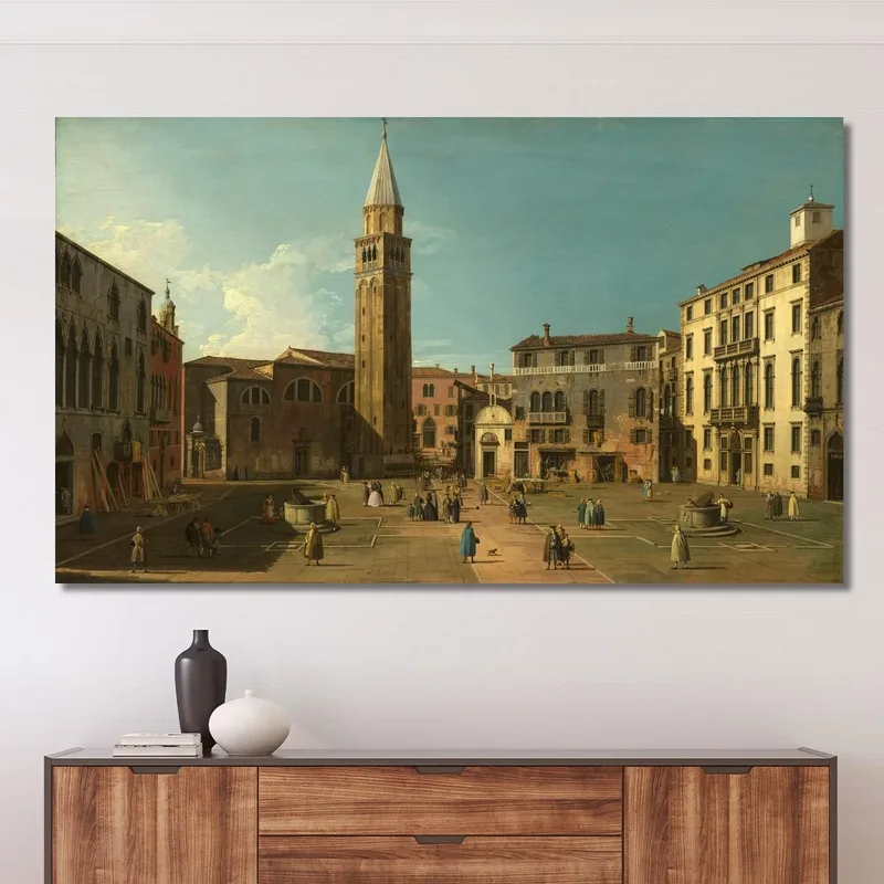 Campo Sant Angelo Venedig Canaletto