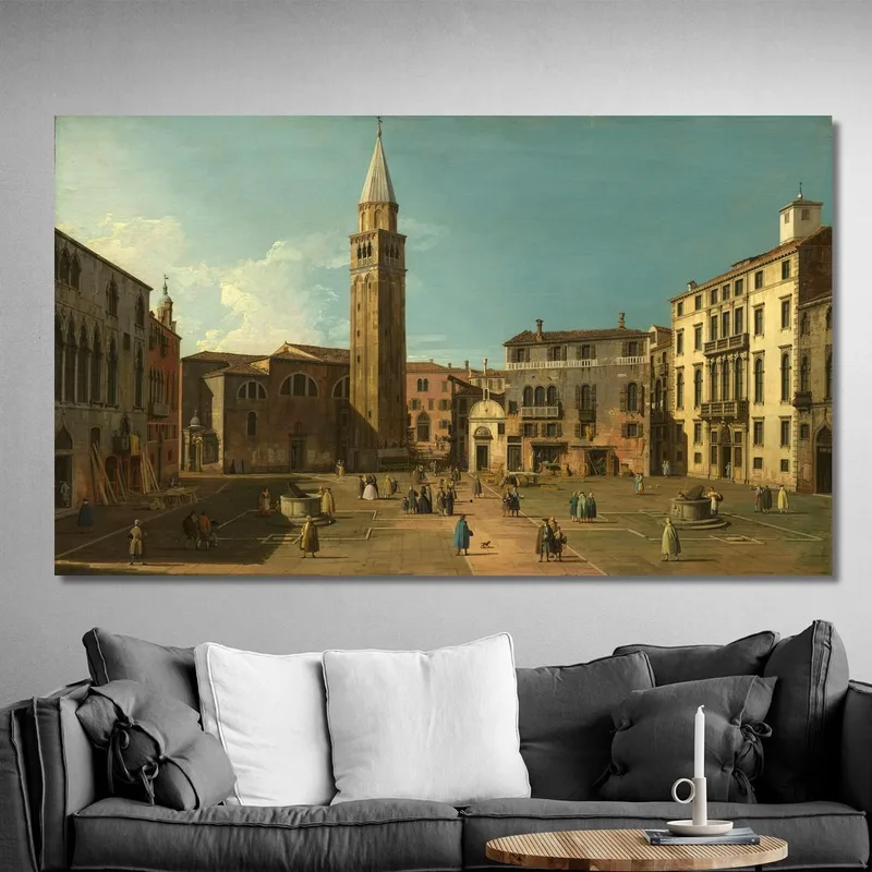 Campo Sant Angelo Venedig Canaletto
