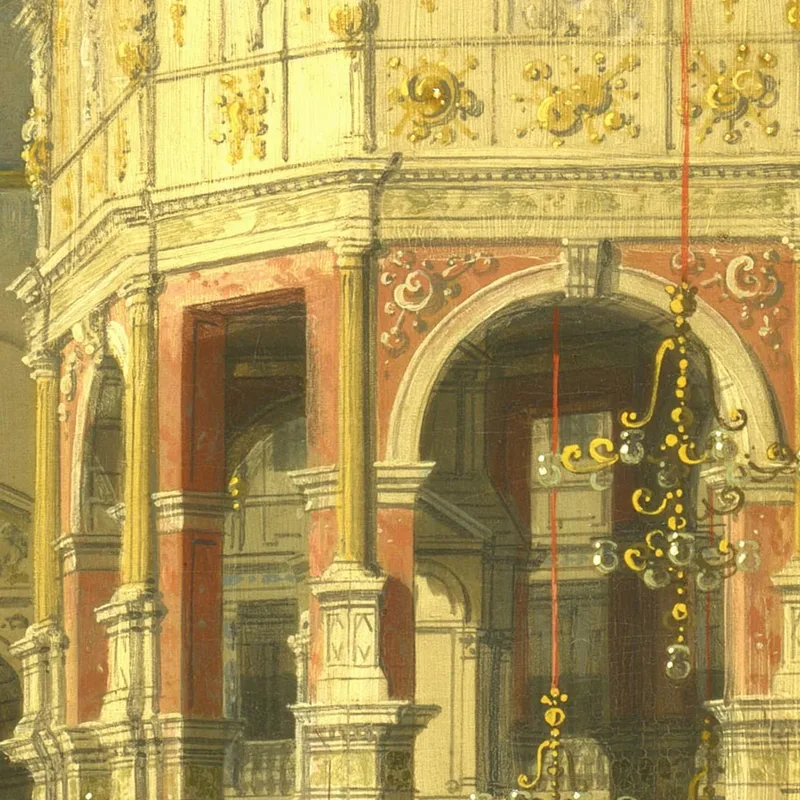 Innenansicht Der Rotunde Von Ranelagh Canaletto