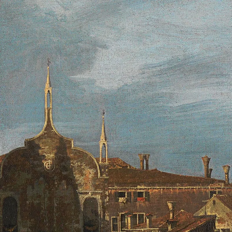 Der Hof Des Steinmetzes Canaletto